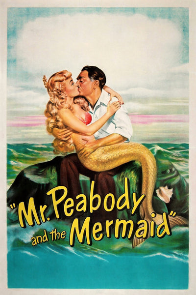 Mr. Peabody and the Mermaid Blu-ray cover art