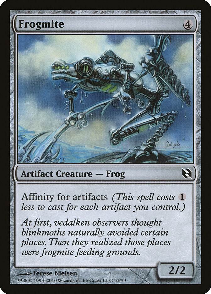Frogmite 51 - Duel Decks: Elspeth vs. Tezzeret MTG card