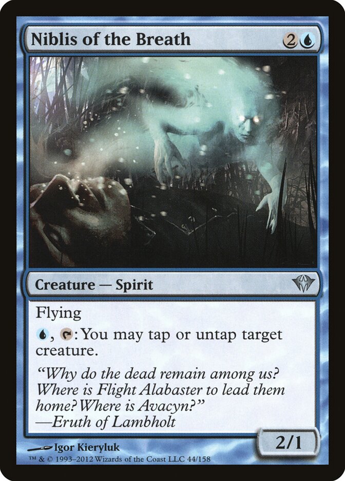 Niblis of the Breath 44 - Dark Ascension MTG card