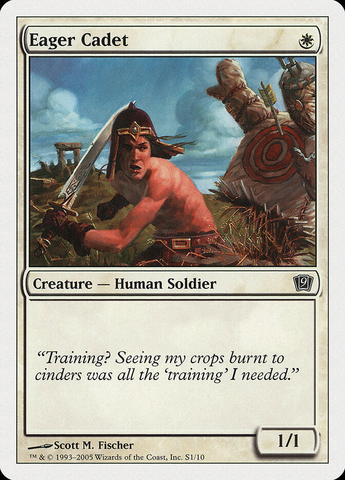 Eager Cadet S1 - Ninth Edition MTG card