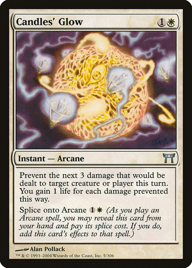 Candles' Glow 5 - Champions of Kamigawa MTG card
