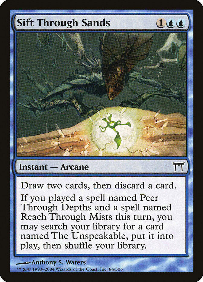 Sift Through Sands 84 - Champions of Kamigawa MTG card