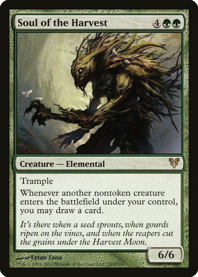 Soul of the Harvest 195 - Avacyn Restored MTG card
