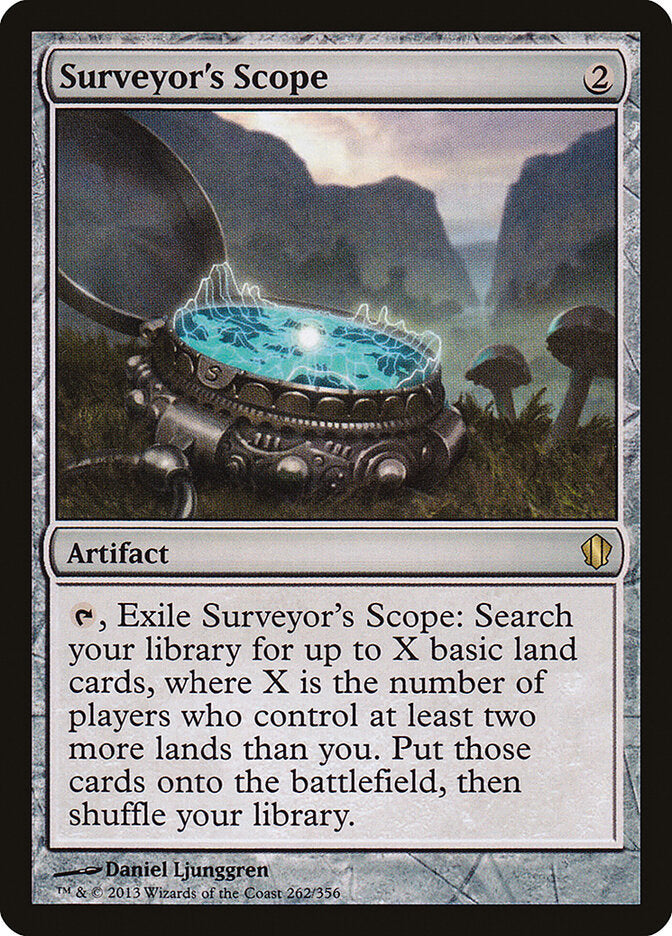 Surveyor's Scope 262 - Commander 2013 MTG card