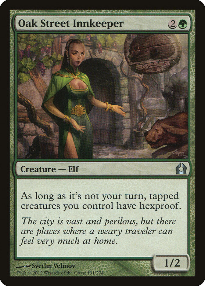 Oak Street Innkeeper 131 - Return to Ravnica MTG card