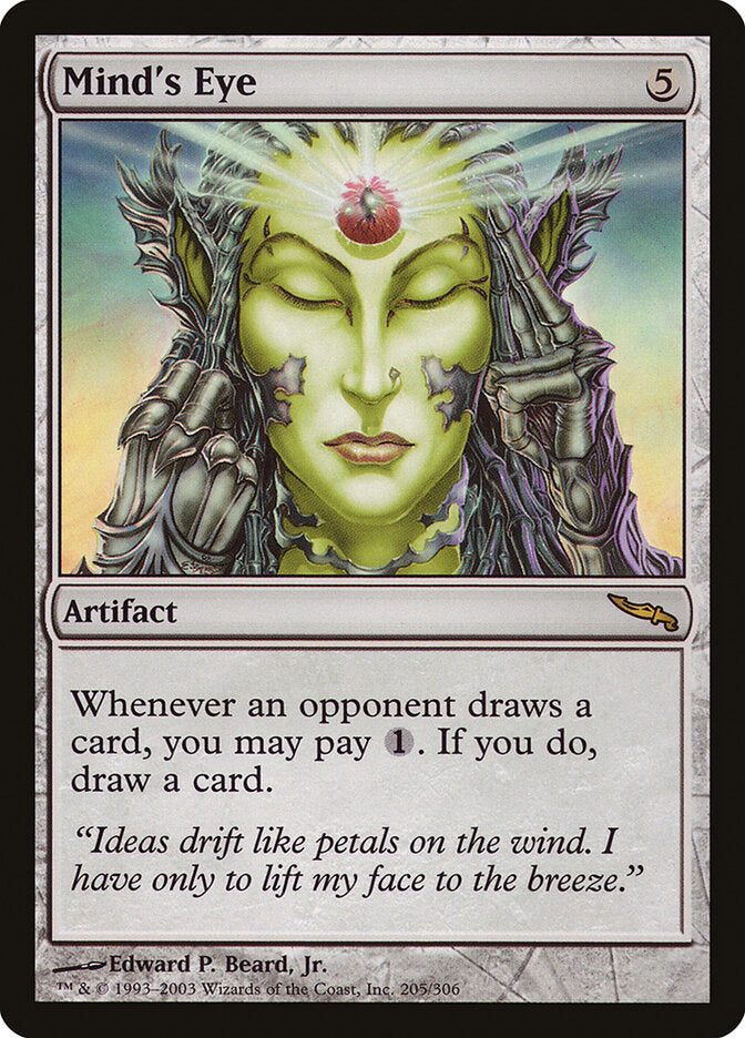 Mind's Eye 205 - Mirrodin MTG card
