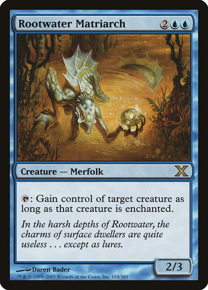 Rootwater Matriarch 103 - Tenth Edition MTG card