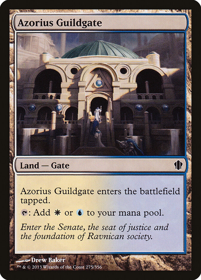 Azorius Guildgate 275 - Commander 2013 MTG card