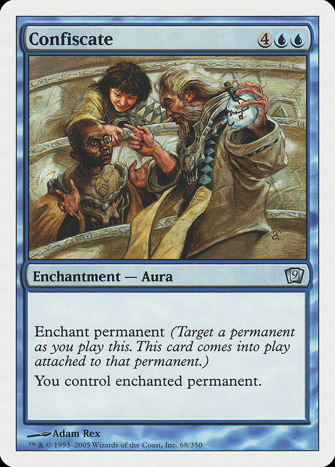 Confiscate 68 - Ninth Edition MTG card