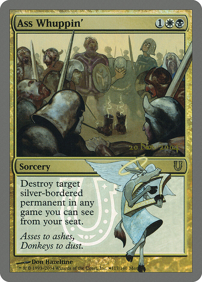 Ass Whuppin' 117★ - Unhinged Promos MTG card