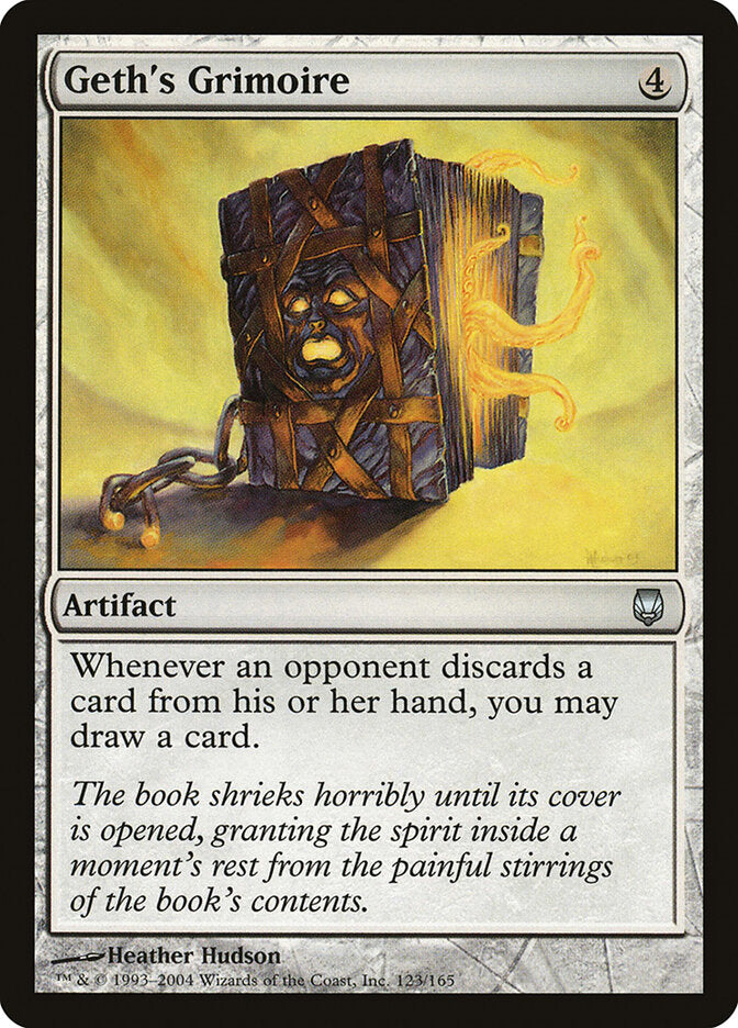 Geth's Grimoire 123 - Darksteel MTG card
