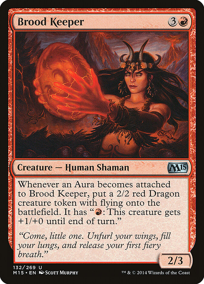 Brood Keeper 132 - Magic 2015 MTG card