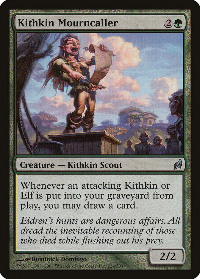 Kithkin Mourncaller 224 - Lorwyn MTG card