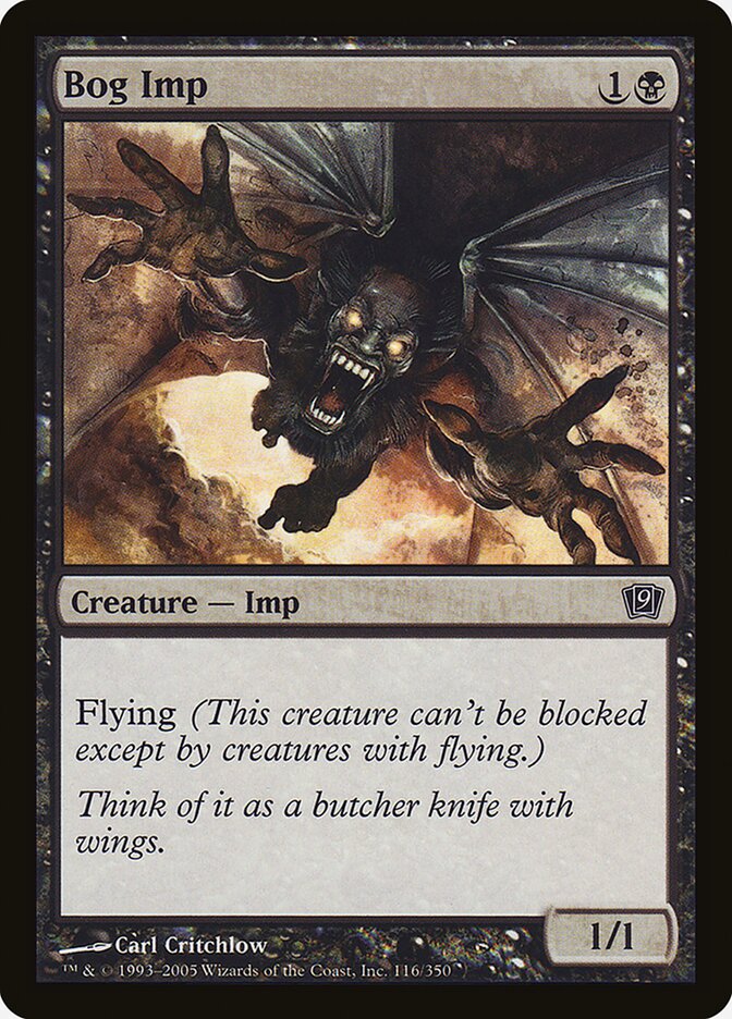 Bog Imp 116★ - Ninth Edition MTG card