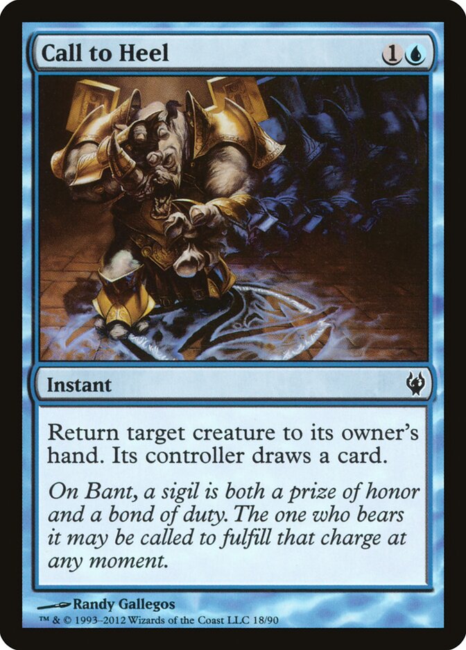 Call to Heel 18 - Duel Decks: Izzet vs. Golgari MTG card