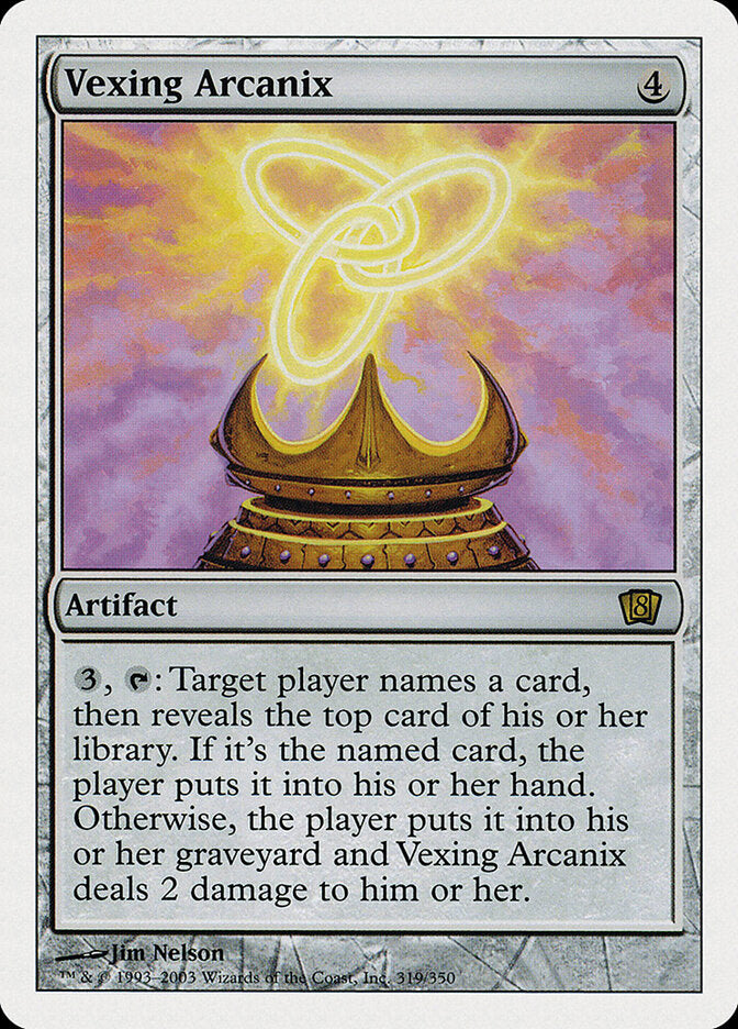 Vexing Arcanix 319 - Eighth Edition MTG card