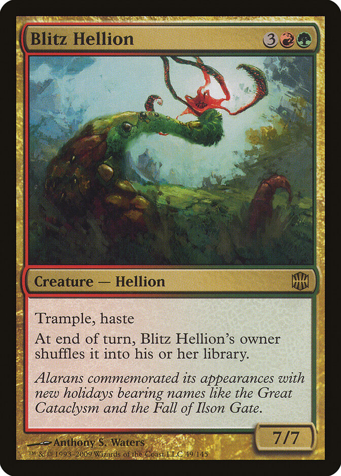 Blitz Hellion 49 - Alara Reborn MTG card