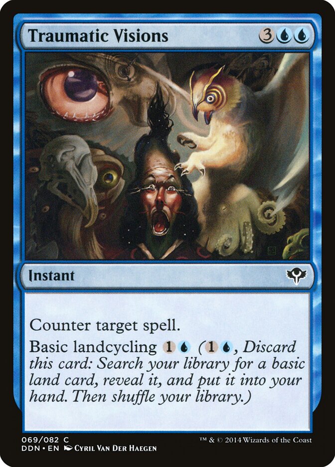 Traumatic Visions 69 - Duel Decks: Speed vs. Cunning MTG card