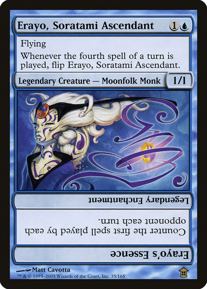 Erayo, Soratami Ascendant // Erayo's Essence 35 - Saviors of Kamigawa MTG card