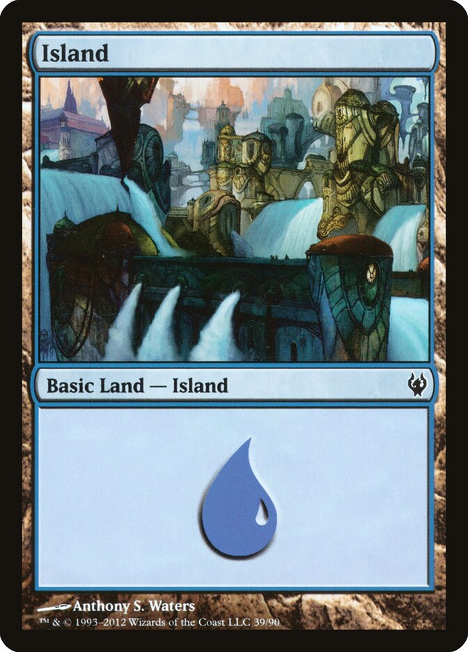 Island 39 - Duel Decks: Izzet vs. Golgari MTG card