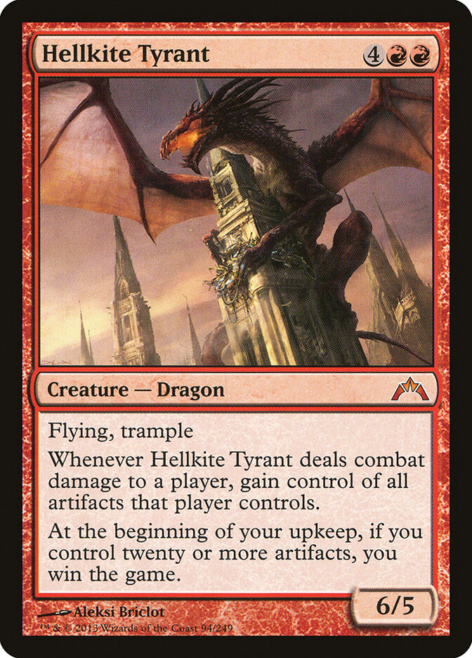 Hellkite Tyrant 94 - Gatecrash MTG card