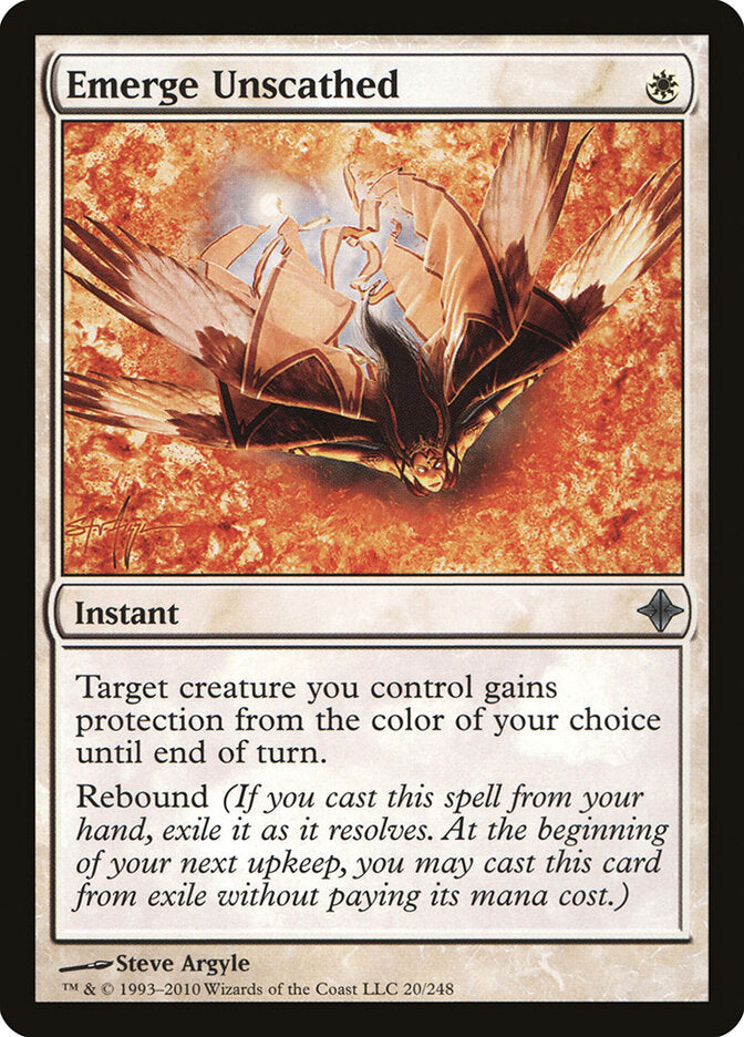Emerge Unscathed 20 - Rise of the Eldrazi MTG card