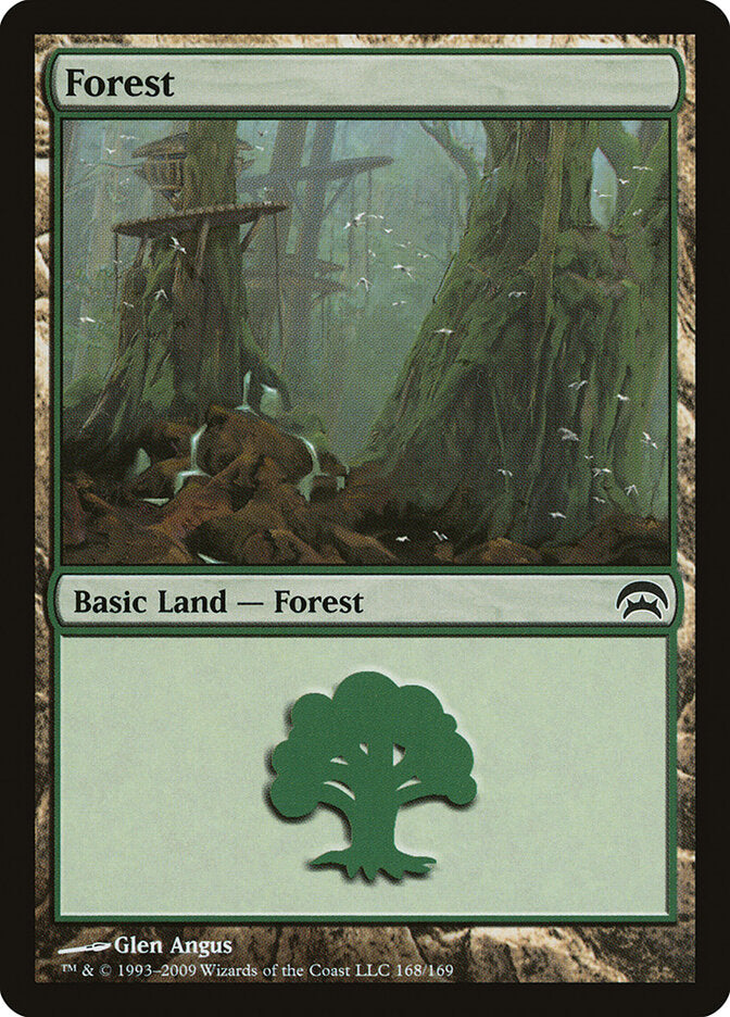 Forest 168 - Planechase MTG card
