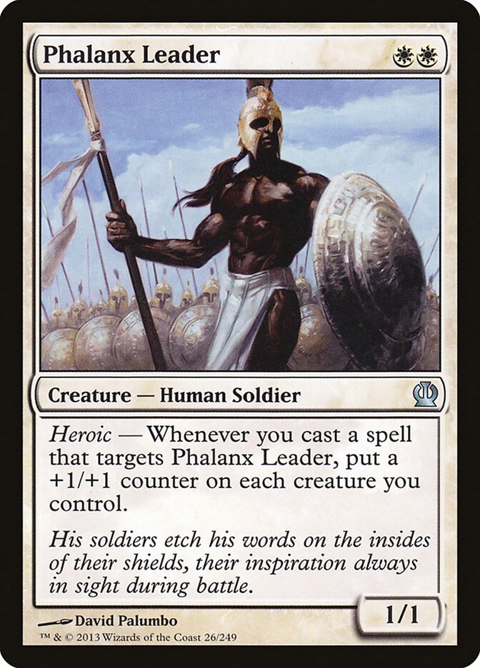 Phalanx Leader 26 - Theros MTG card