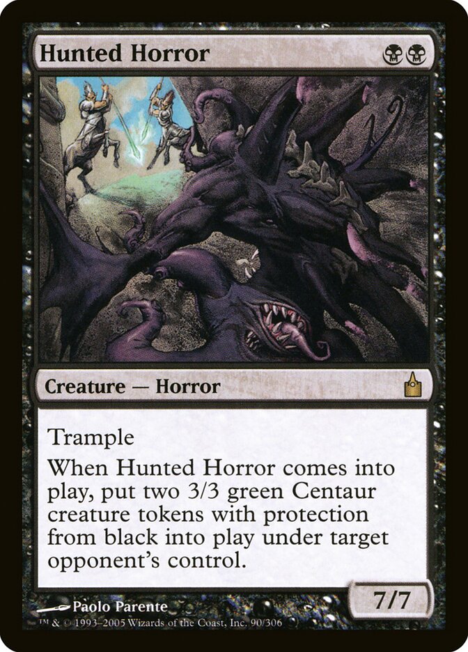Hunted Horror 90 - Ravnica: City of Guilds MTG card