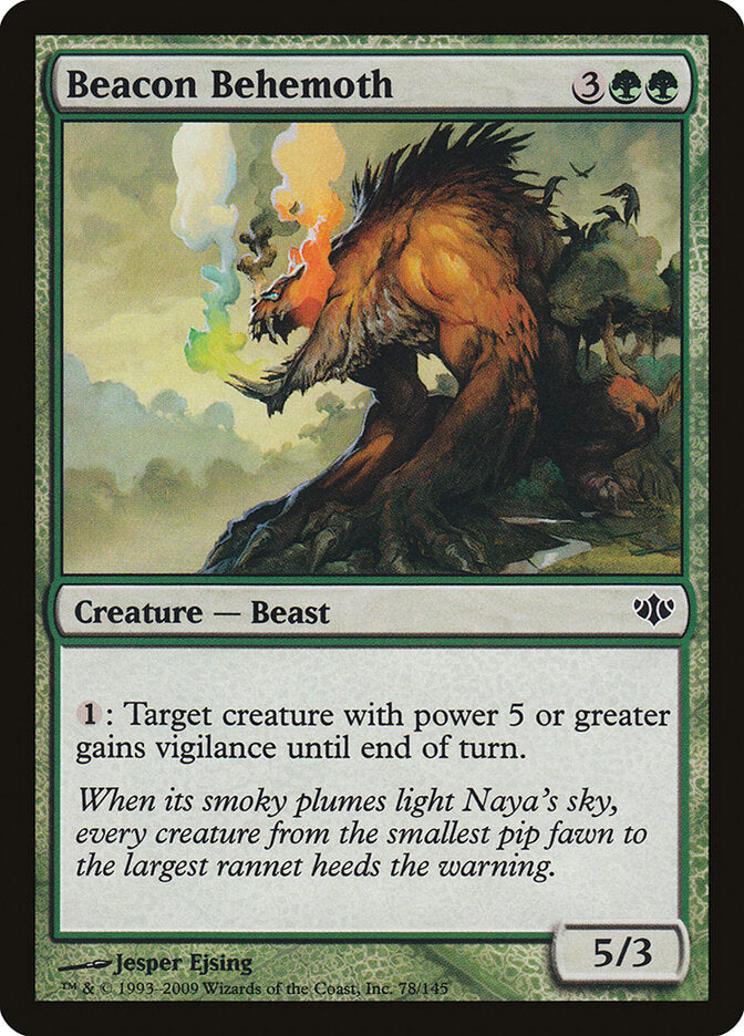 Beacon Behemoth 78 - Conflux MTG card