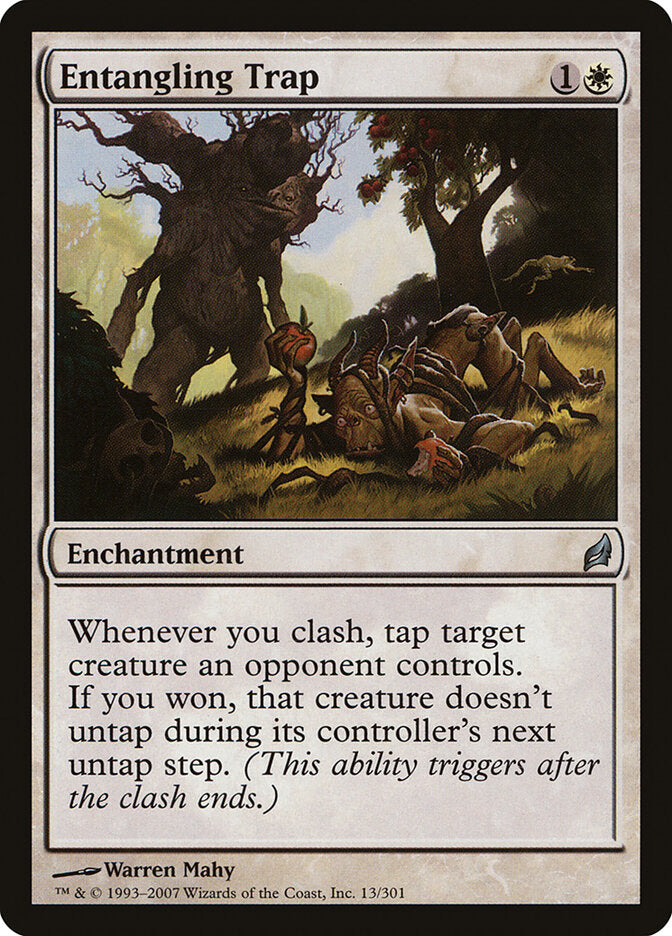 Entangling Trap 13 - Lorwyn MTG card
