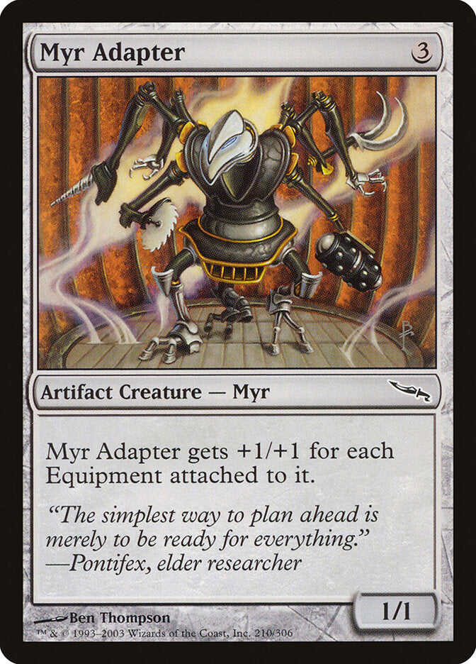 Myr Adapter 210 - Mirrodin MTG card