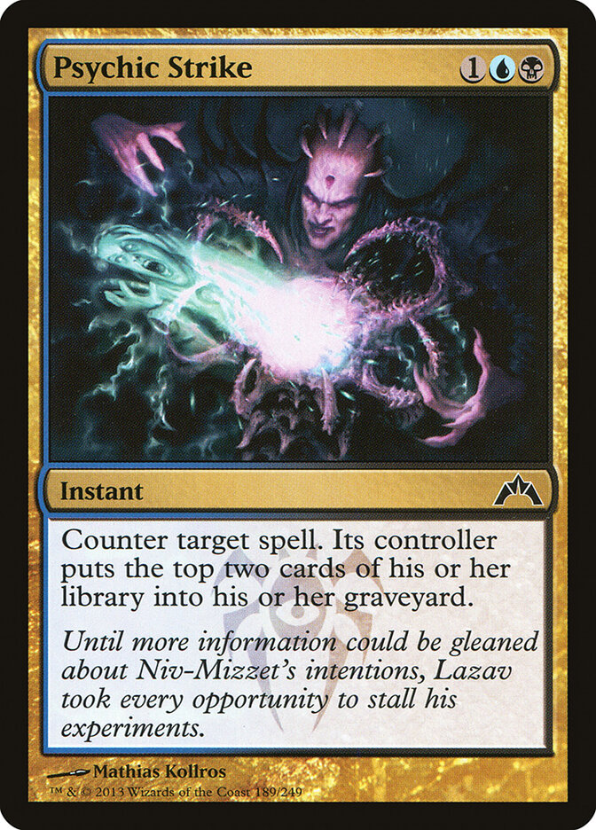 Psychic Strike 189 - Gatecrash MTG card