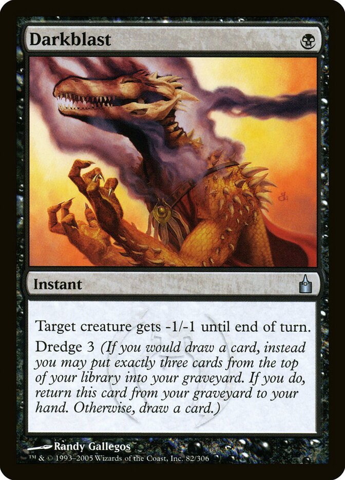 Darkblast 82 - Ravnica: City of Guilds MTG card