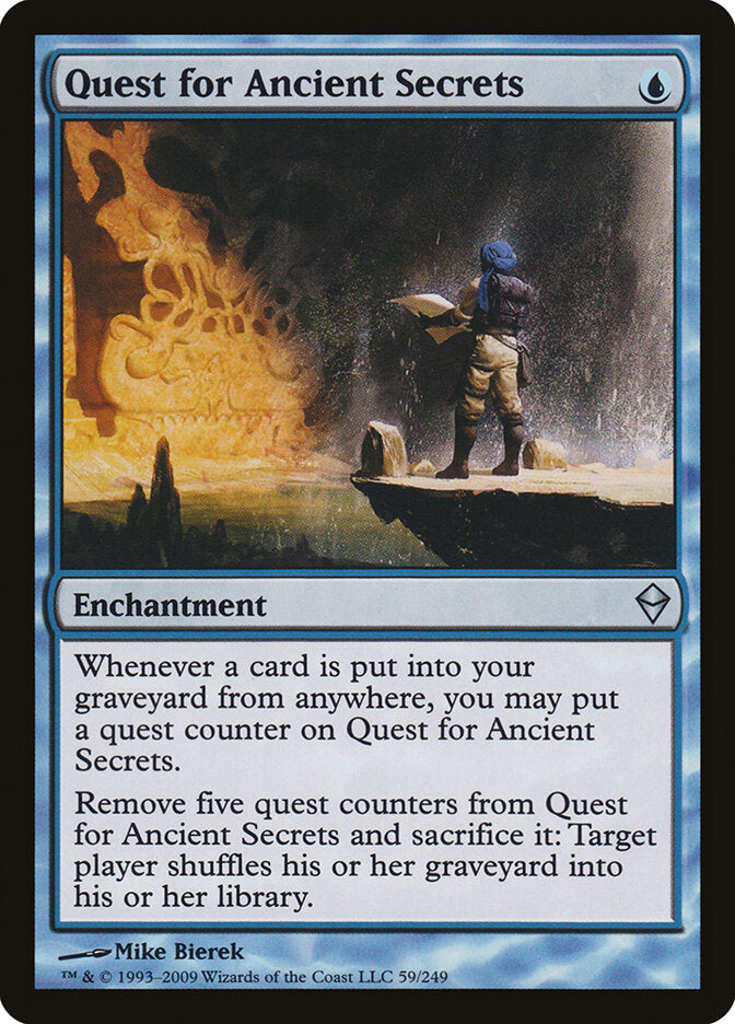 Quest for Ancient Secrets 59 - Zendikar MTG card