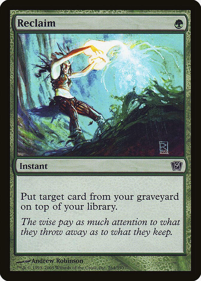 Reclaim 264★ - Ninth Edition MTG card
