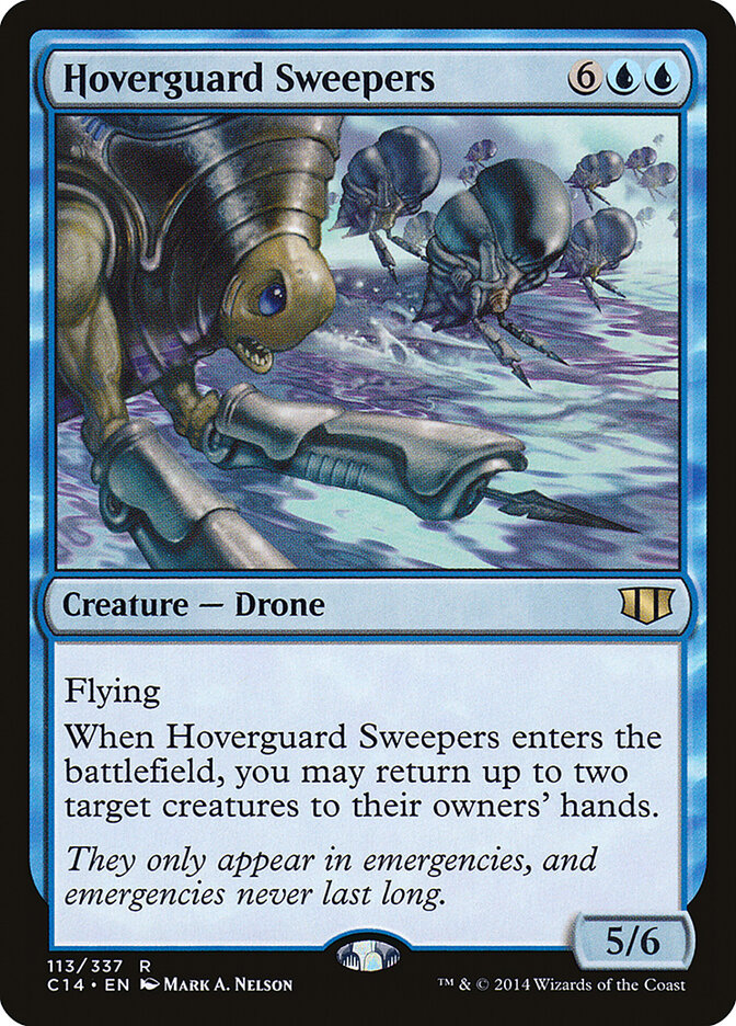 Hoverguard Sweepers 113 - Commander 2014 MTG card
