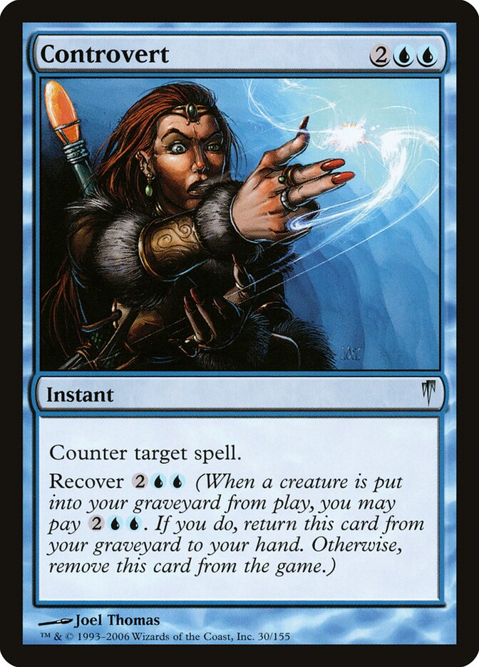 Controvert 30 - Coldsnap MTG card