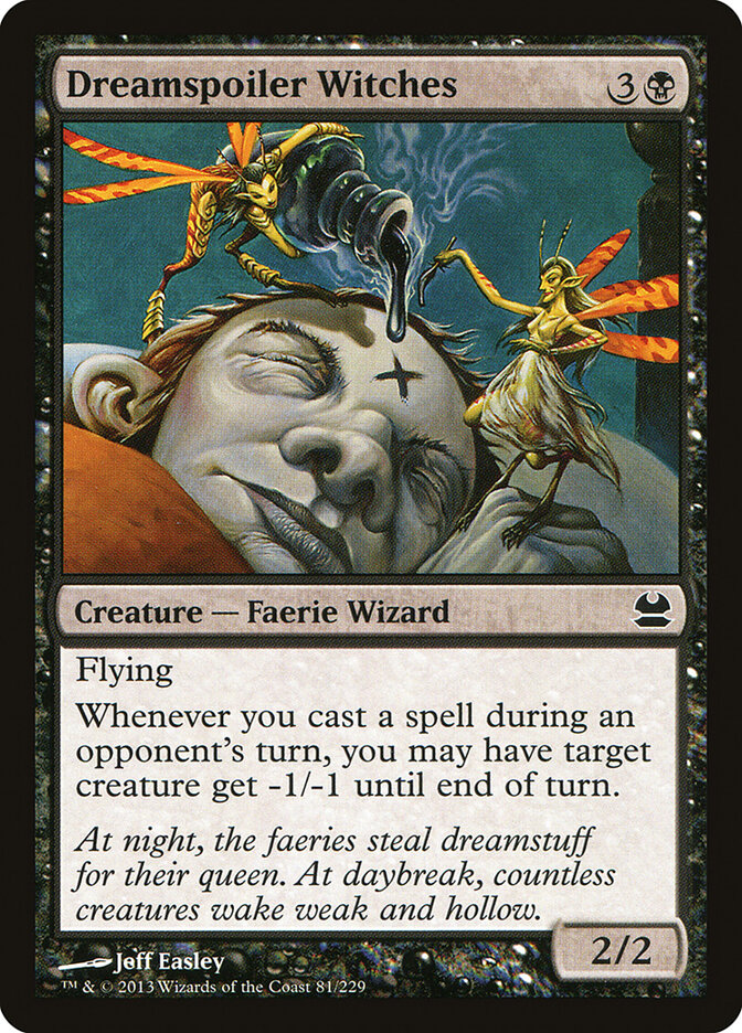 Dreamspoiler Witches 81 - Modern Masters MTG card