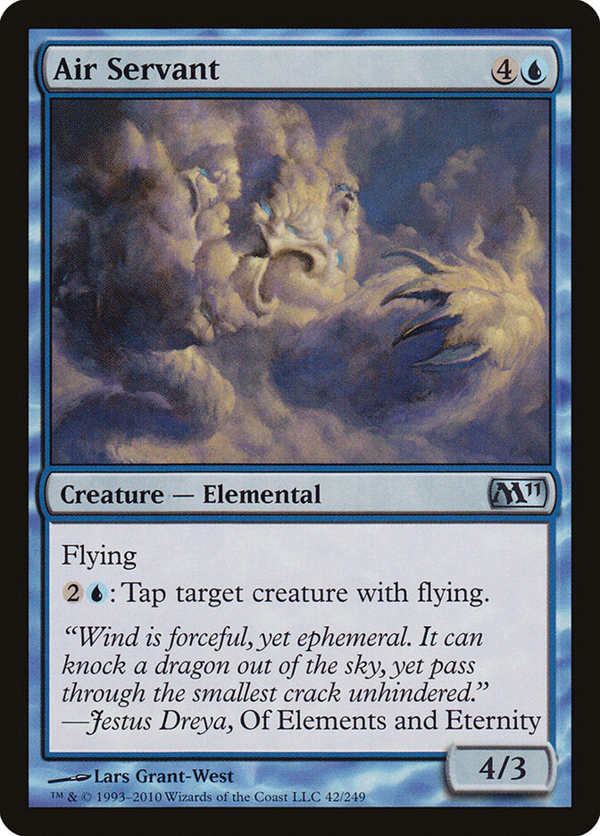Air Servant 42 - Magic 2011 MTG card