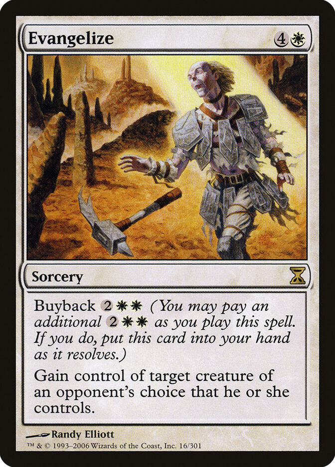 Evangelize 16 - Time Spiral MTG card