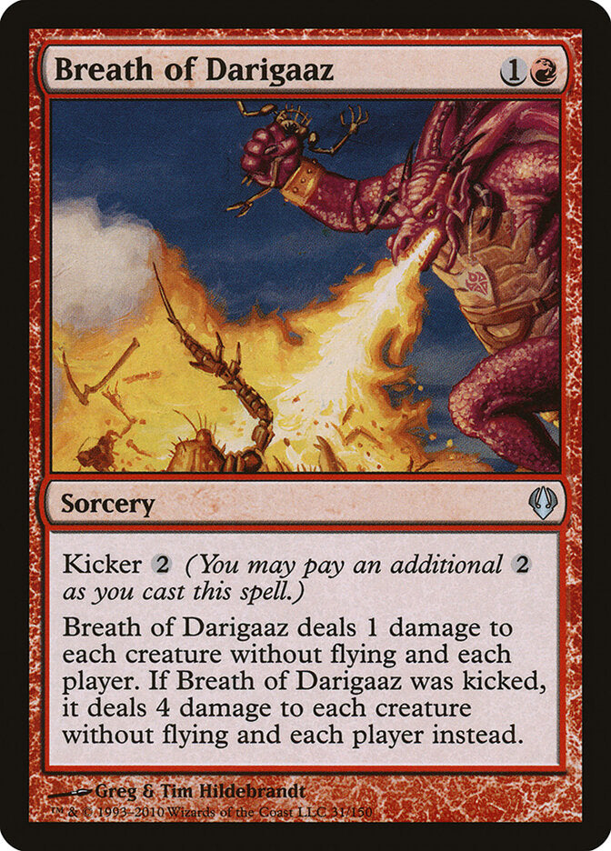 Breath of Darigaaz 31 - Archenemy MTG card
