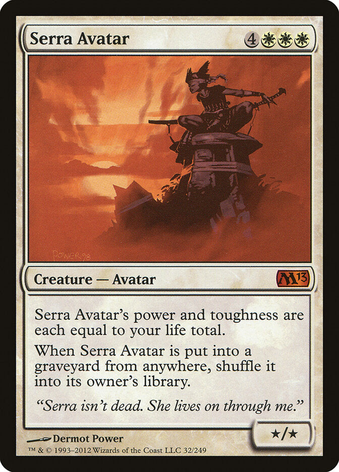 Serra Avatar 32 - Magic 2013 MTG card