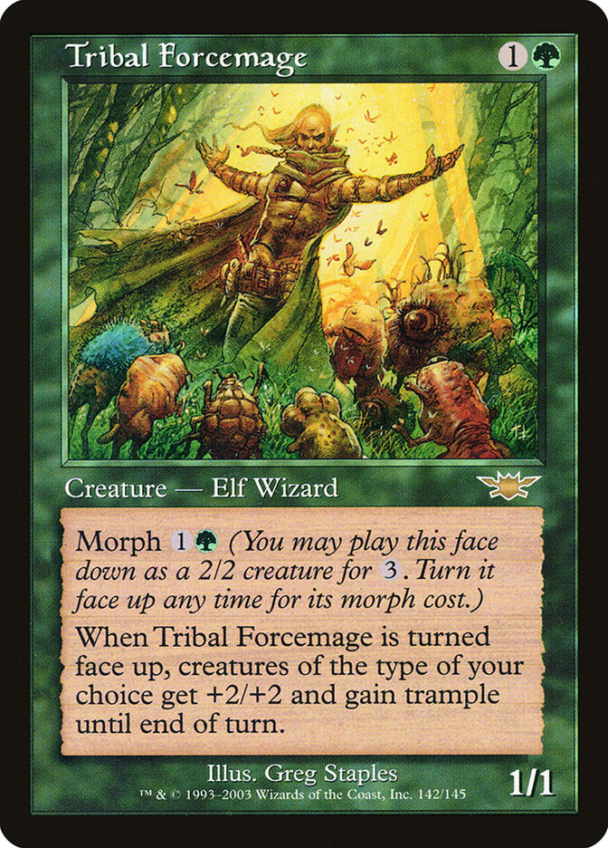Tribal Forcemage 142 - Legions MTG card