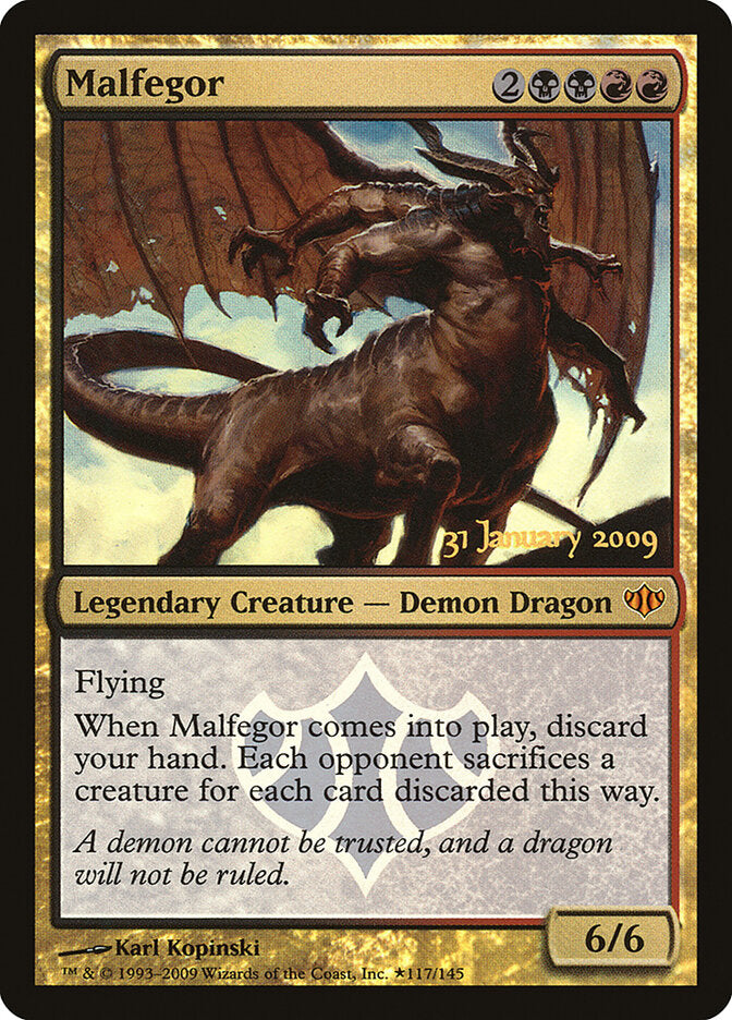 Malfegor 117★ - Conflux Promos MTG card
