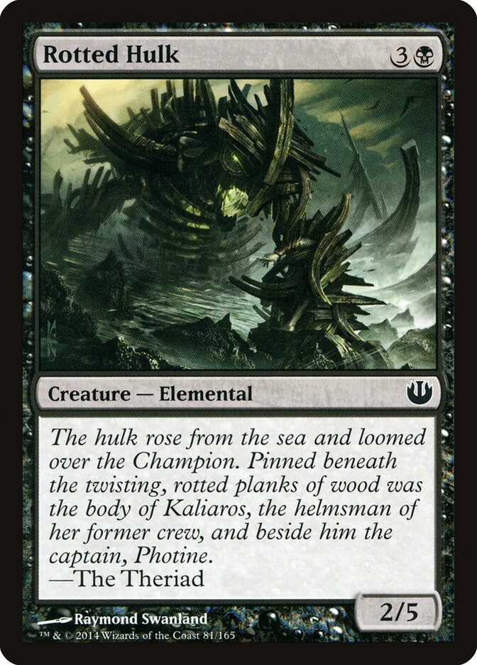 Rotted Hulk 81 - Journey into Nyx MTG card