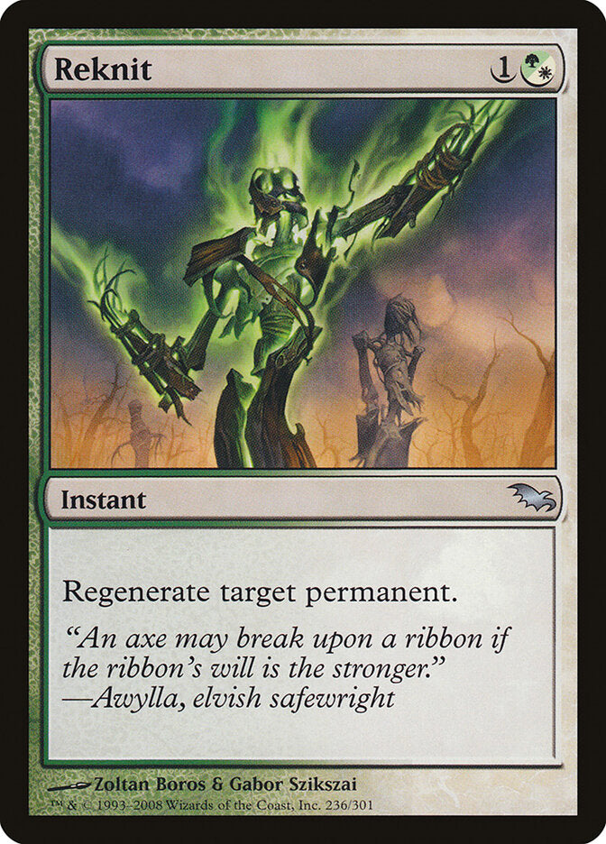 Reknit 236 - Shadowmoor MTG card