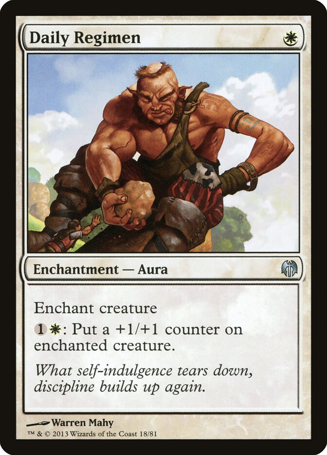 Daily Regimen 18 - Duel Decks: Heroes vs. Monsters MTG card