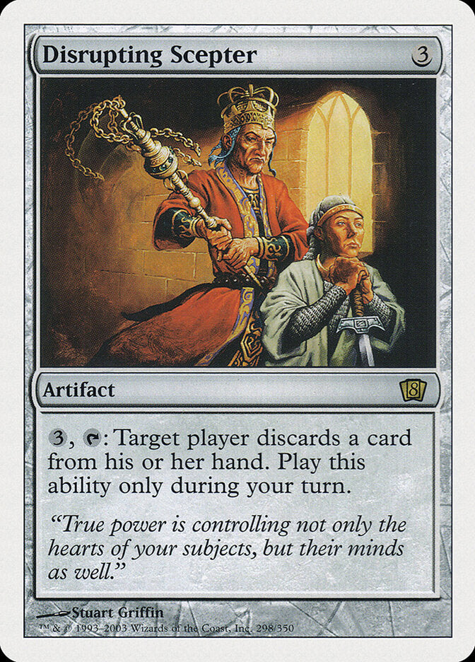 Disrupting Scepter 298 - Eighth Edition MTG card