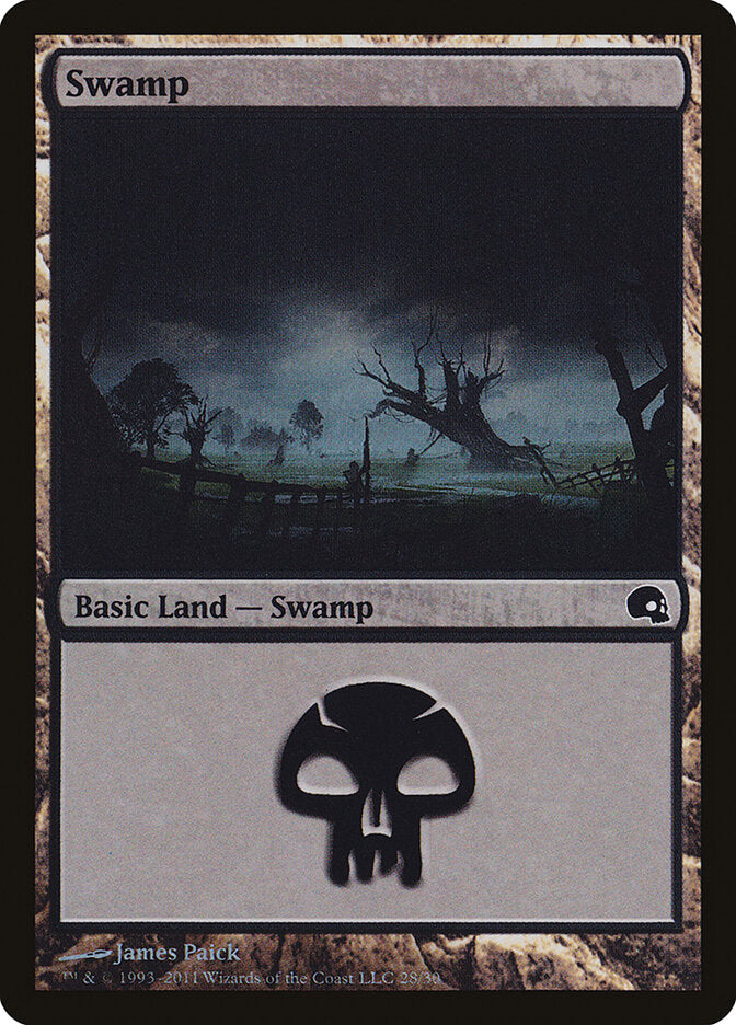 Swamp 28 - Premium Deck Series: Graveborn MTG card
